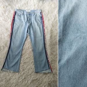 MOTHER Jeans The Insider Crop Step Fray Size 31